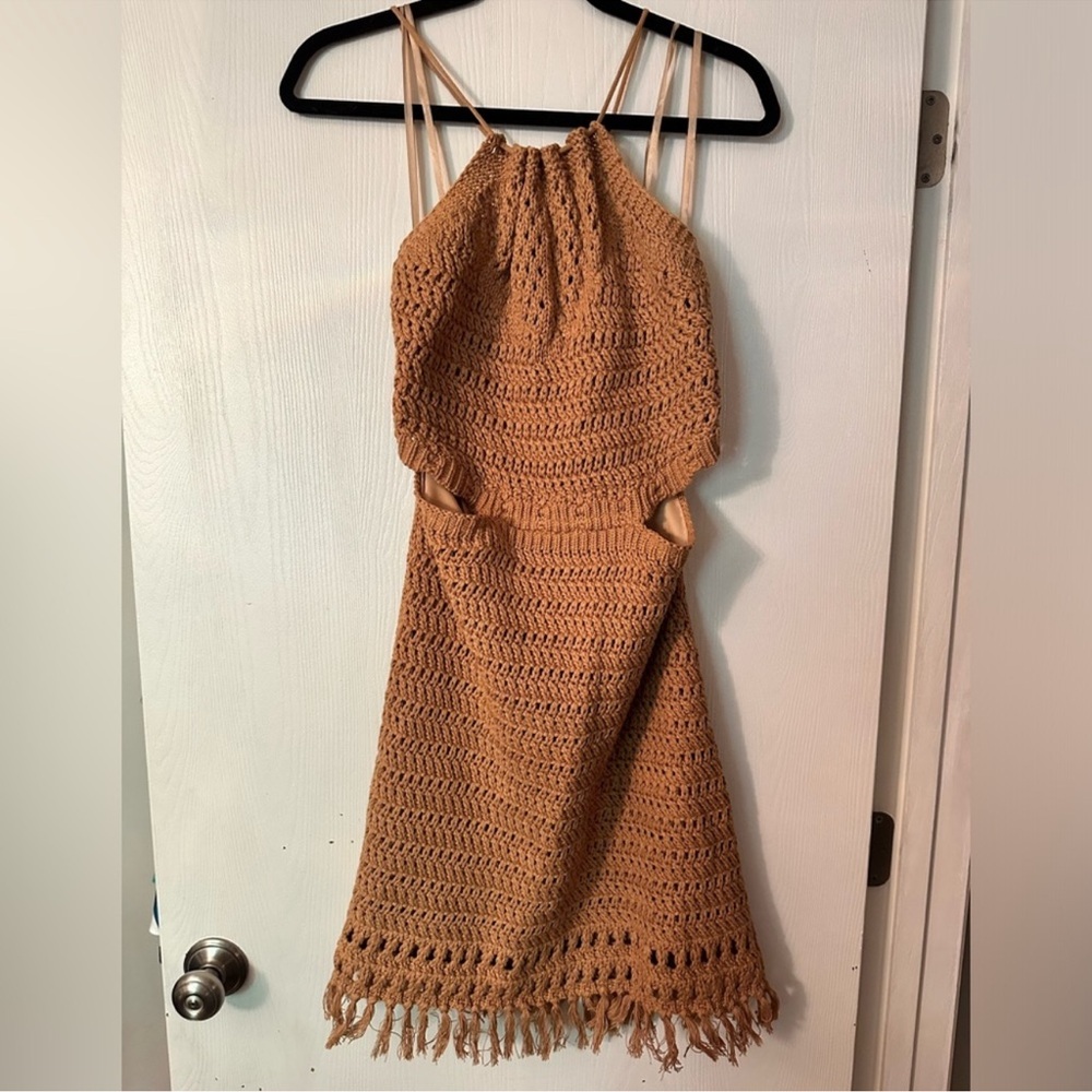 New with tags- LUCCA crocheted Cameron dress